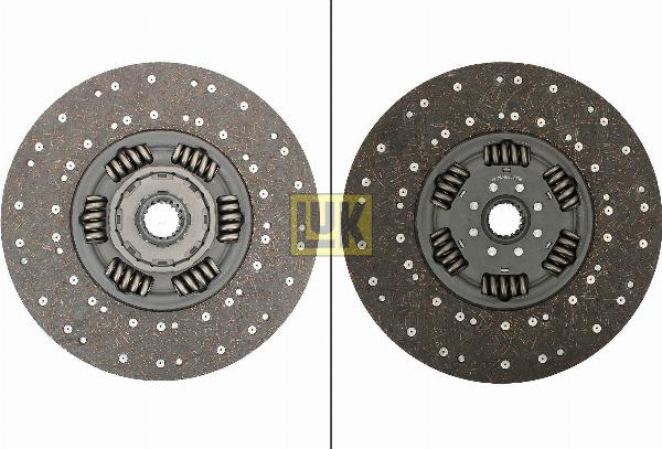 LUK 343 0312 10 - Диск зчеплення autocars.com.ua