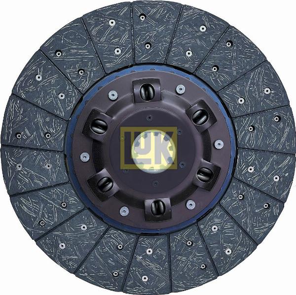 LUK 343 0317 10 - Диск зчеплення autocars.com.ua