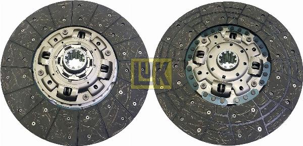 LUK 343 0324 10 - Диск зчеплення autocars.com.ua