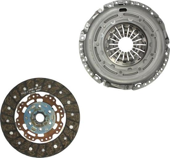 LUK 624 4058 09 - Комплект зчеплення autocars.com.ua