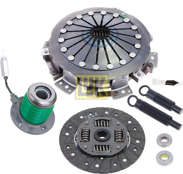 LUK 626 3143 33 - Комплект зчеплення autocars.com.ua