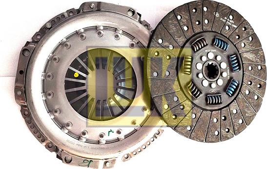 LUK 631 3196 09 - Комплект зчеплення autocars.com.ua