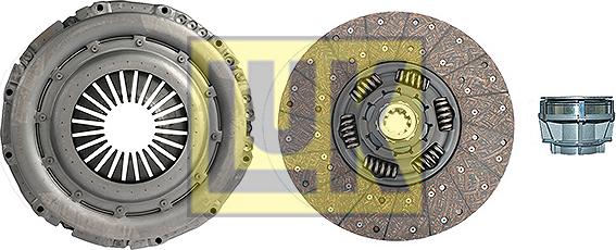 LUK 636 3011 00 - Комплект зчеплення autocars.com.ua