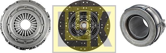 LUK 636 3042 00 - Комплект зчеплення autocars.com.ua