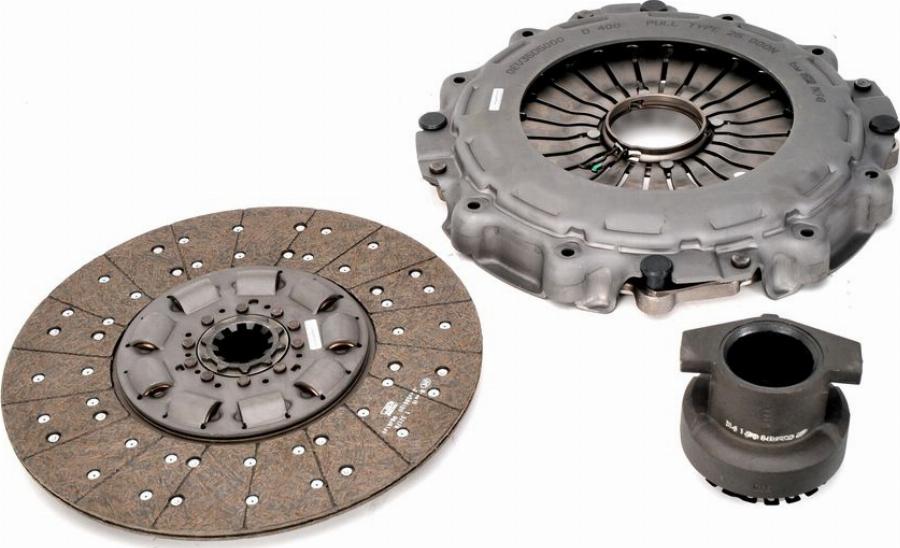 LUK 640 2950 00 - Комплект зчеплення autocars.com.ua