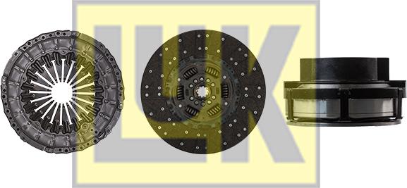 LUK 640 3032 00 - Комплект зчеплення autocars.com.ua