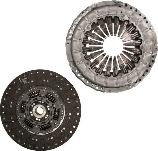 LUK 640 3080 09 - Комплект зчеплення autocars.com.ua