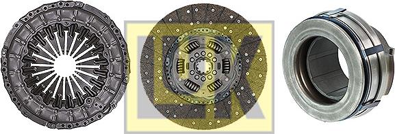 LUK 640 3118 00 - Комплект зчеплення autocars.com.ua