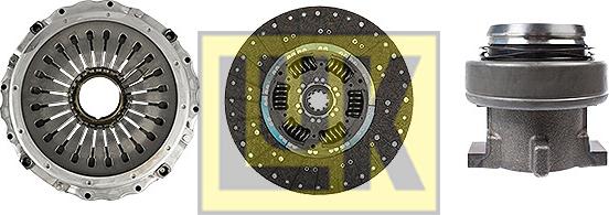 LUK 640 3124 00 - Комплект сцепления autodnr.net