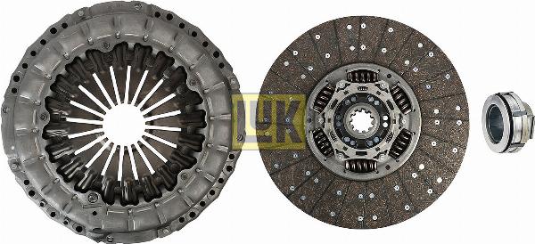 LUK 640 3142 00 - Комплект зчеплення autocars.com.ua