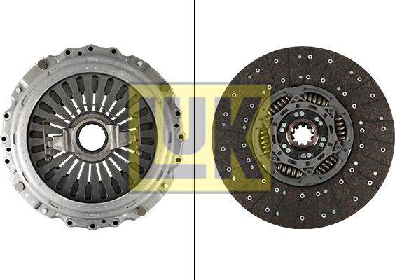 LUK 643 3350 00 - Комплект зчеплення autocars.com.ua