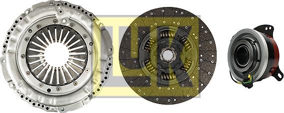 LUK 643 3397 33 - Комплект зчеплення autocars.com.ua