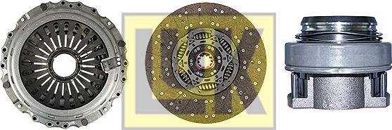 LUK 643 3453 00 - Комплект сцепления autodnr.net