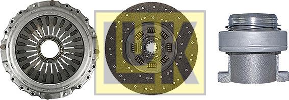 LUK 643 3458 00 - Комплект сцепления autodnr.net