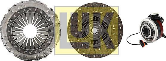 LUK 643 3474 33 - Комплект зчеплення autocars.com.ua