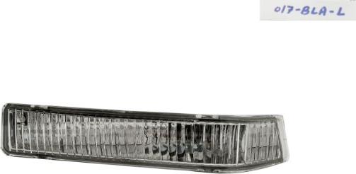 LUMAX 017-BLA-L - Бічний ліхтар, покажчик повороту autocars.com.ua