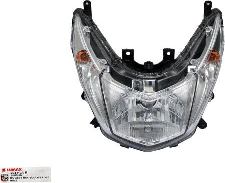 LUMAX 204-HLA-R - Основна фара autocars.com.ua