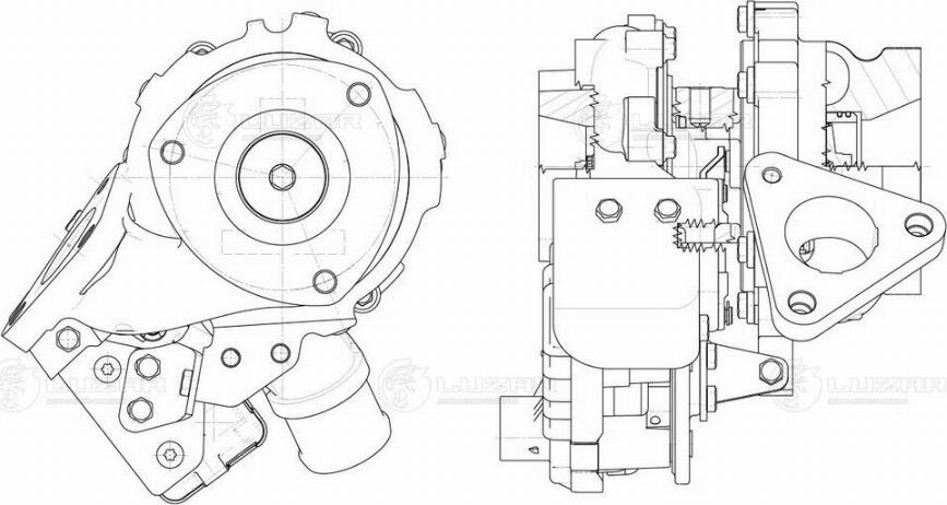 Luzar LAT 1013 - Преобразователь давления, турбокомпрессор autodnr.net