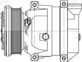 Luzar LCAC 0589 - Компрессор кондиц. для а-м Chevrolet Aveo 02- 1.4i LCAC 0589 autodnr.net