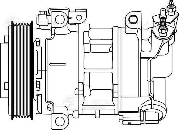 Luzar LCAC 2016 - Компрессор кондиционера autodnr.net