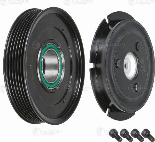 Luzar LCC 0801 - Електромагнітне зчеплення, компресор autocars.com.ua