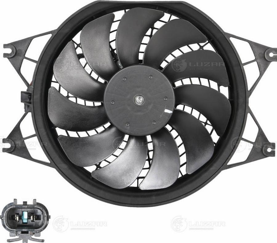 Luzar LFAC 0818 - Прокладка, вітрове скло autocars.com.ua