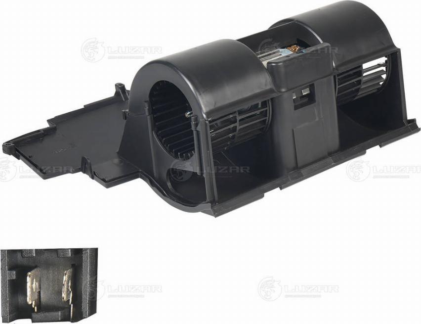 Luzar LFh 1601 - Електродвигун, вентиляція салону autocars.com.ua