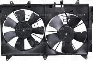 Luzar LFK 2507 - Вентилятор, охолодження двигуна autocars.com.ua