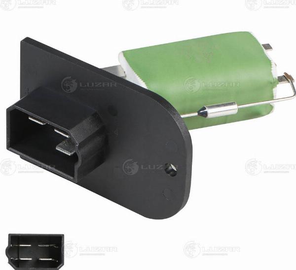 Luzar LFR 0110 - Опір, реле, вентилятор салону autocars.com.ua