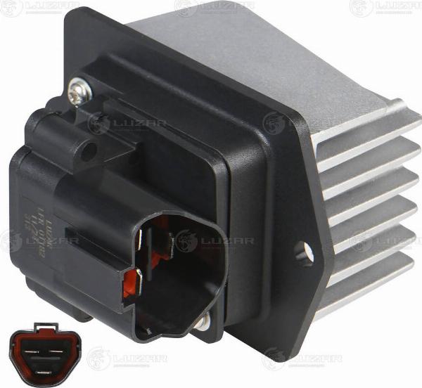 Luzar LFR 01182 - Опір, реле, вентилятор салону autocars.com.ua