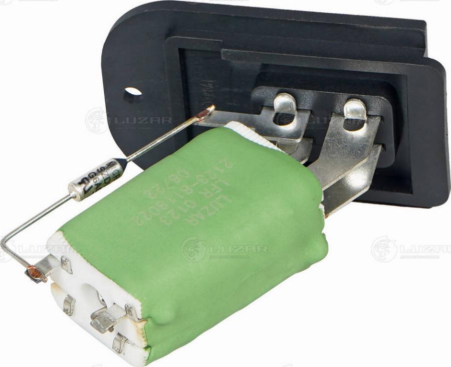 Luzar LFR 0123 - Опір, реле, вентилятор салону autocars.com.ua