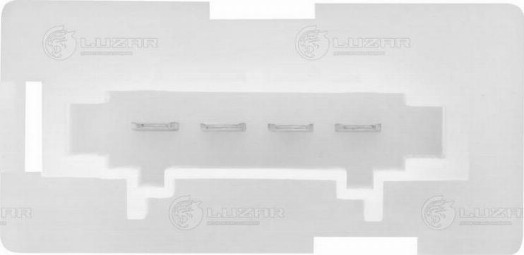 Luzar LFR 0991 - Резистор э-вент. отоп. для а-м Лада Largus 12--Renault Logan 04--Duster 10- LFR 0991 autodnr.net