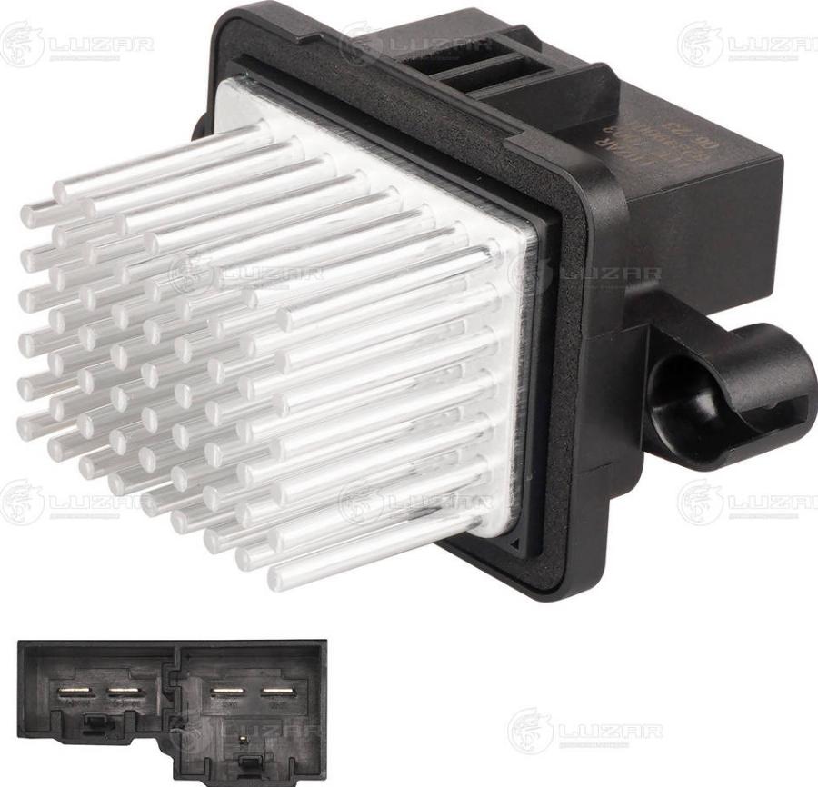 Luzar LFR 1003 - Опір, реле, вентилятор салону autocars.com.ua