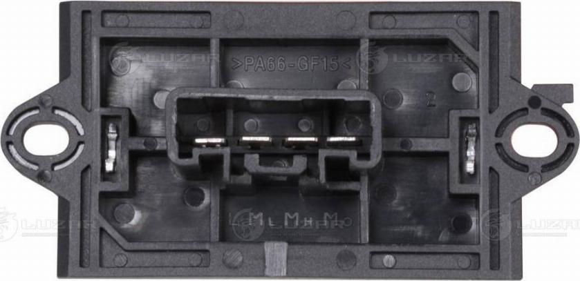 Luzar LFR 1406 - Резистор э-вент. отоп. для а-м Nissan Note 06- manual A-C LFR 1406 autodnr.net