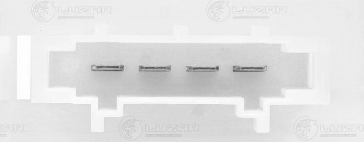 Luzar LFR 1801 - Резистор электровентилятора отопителя Skoda Octavia A4 04--VW Passat B6 05- LFR 1801 Luzar autocars.com.ua