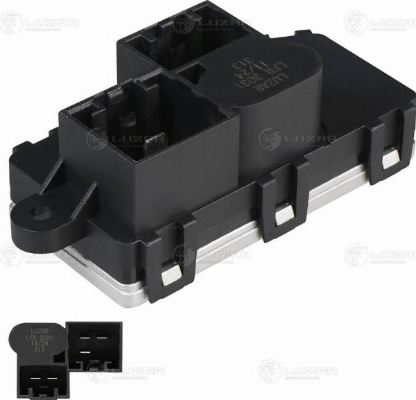 Luzar LFR 3031 - Опір, реле, вентилятор салону autocars.com.ua