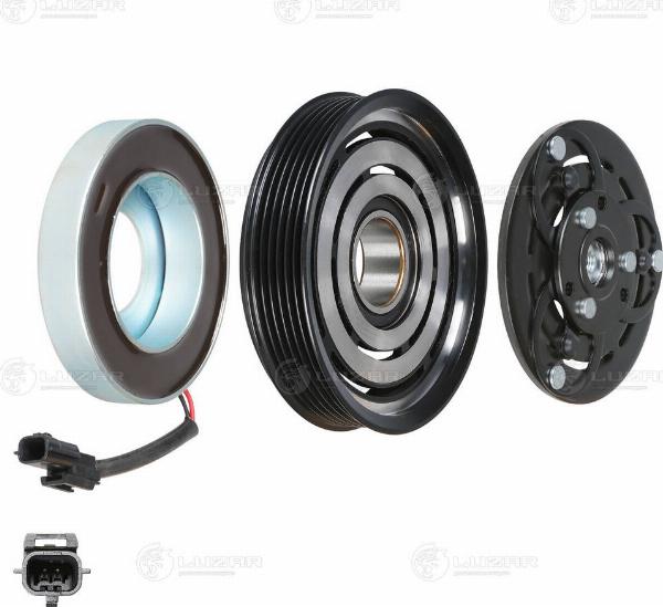 Luzar LMAC 0904 - Електромагнітне зчеплення, компресор autocars.com.ua