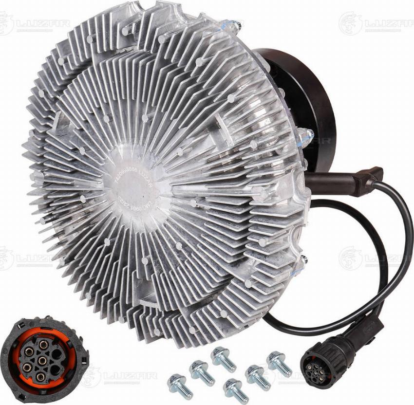 Luzar LMC 0901 - Зчеплення, вентилятор радіатора autocars.com.ua