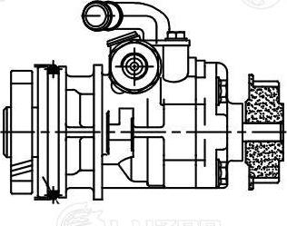 Luzar LPS 1801 - Гидравлический насос, рулевое управление, ГУР avtokuzovplus.com.ua