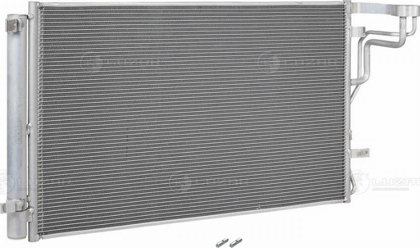 Luzar LRAC 0810 - Конденсатор, кондиціонер autocars.com.ua