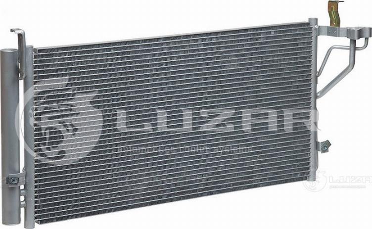 Luzar LRAC 08384 - Радиатор кондиционера Sonata 2.0-2.4-2.7 98- с ресивером АКПП-МКПП LRAC 08384 Luzar autocars.com.ua