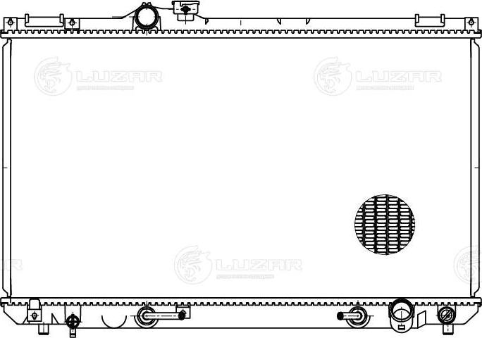 Luzar LRc 1980 - Радіатор, охолодження двигуна autocars.com.ua