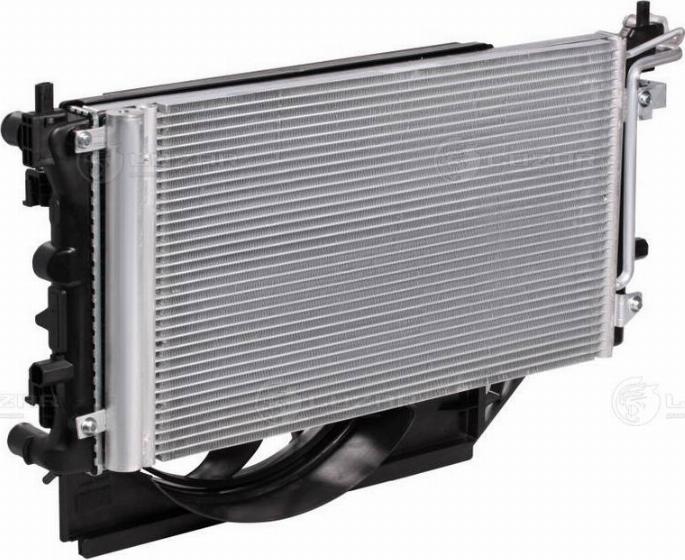 Luzar LRK1853 - Радиатор, охлаждение двигателя autodnr.net