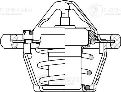 Luzar LT 1001 - Электродвигатель, вентиляция салона autodnr.net