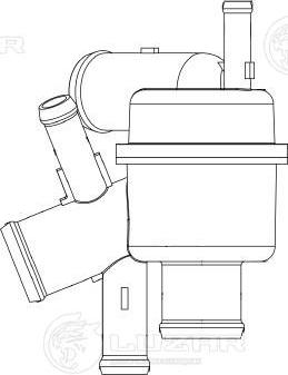 Luzar LT 1023 - Термостат, охлаждающая жидкость avtokuzovplus.com.ua