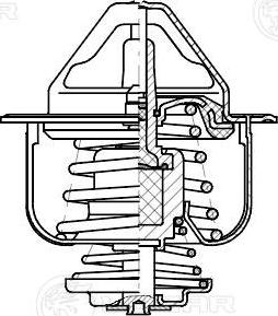 Luzar LT 1425 - Термостат, охолоджуюча рідина autocars.com.ua