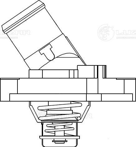 Luzar LT 1437 - Термостат  Infiniti FX II S51 08- 3.7i LT 1437 LT 1437 Luzar autocars.com.ua