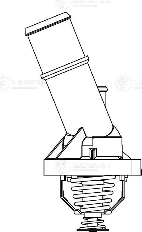 Luzar LT 2520 - Термостат для а-м Mazda 3 BK 03- 2.0i с корпусом 82°С LT 2520 autodnr.net