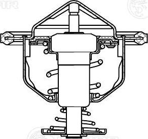 Luzar LT 3001 - Термостат, охолоджуюча рідина autocars.com.ua