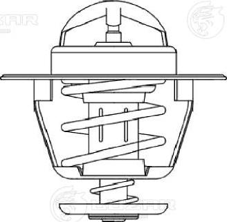 Luzar LT 3012 - Термостат, охолоджуюча рідина autocars.com.ua